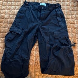 TNA Black Cargo Pants